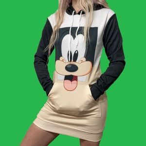 Goofy Hoodie Dress